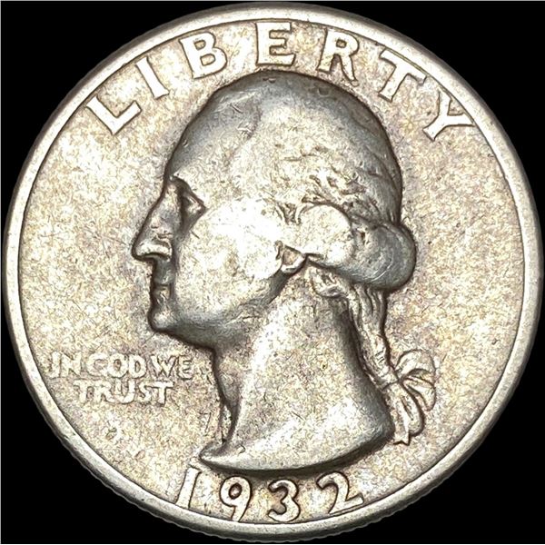 1932-D Silver Washington Quarter LIGHTLY CIRCULATED