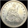 Image 1 : 1873 Arrows Seated Liberty Quarter CLOSELY UNCIRCULATED