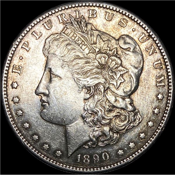 1890-S Silver Morgan Dollar CLOSELY UNCIRCULATED