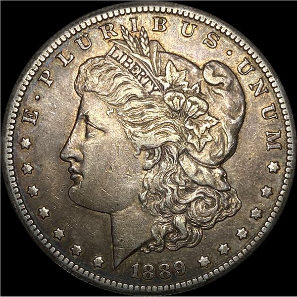 1889-S Silver Morgan Dollar NEARLY UNCIRCULATED
