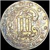 Image 2 : 1861 Silver Three-Cent Piece CLOSELY UNCIRCULATED