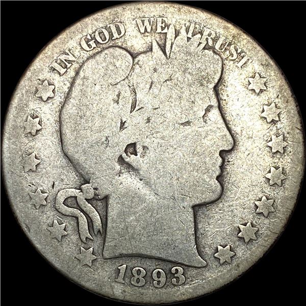 1893-S Silver Barber Half Dollar NICE CIRC