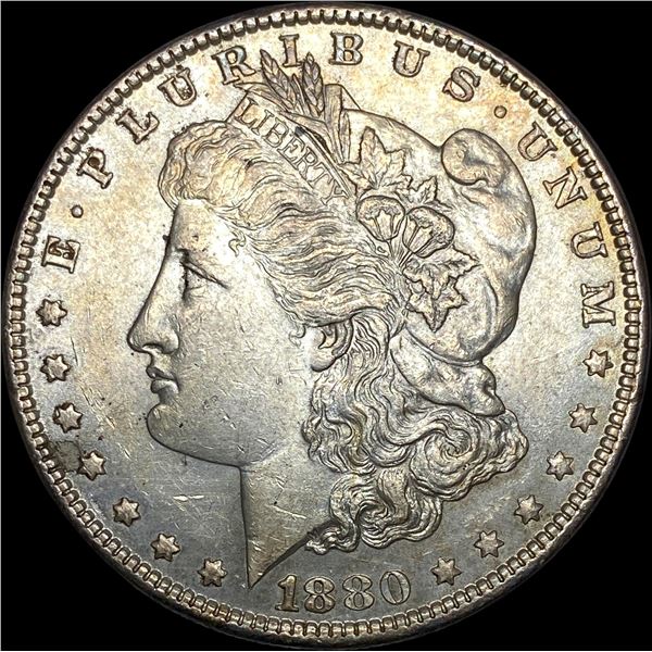 1880-S Silver Morgan Dollar CLOSELY UNCIRCULATED