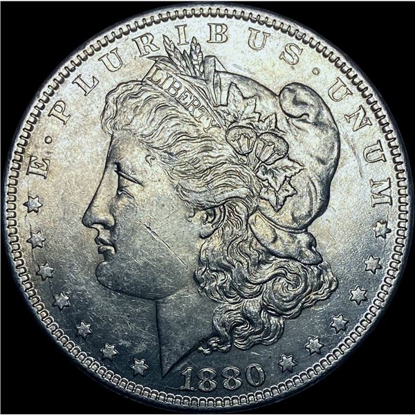 1880-S Silver Morgan Dollar CHOICE AU