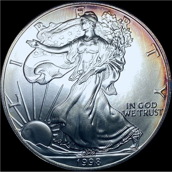 1998 Silver American Eagle $1 SUPERB GEM BU