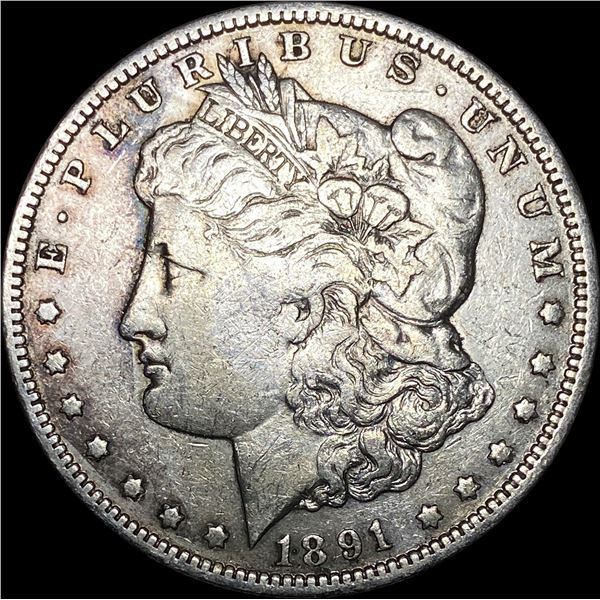 1891-CC Silver Morgan Dollar NICELY CIRCULATED
