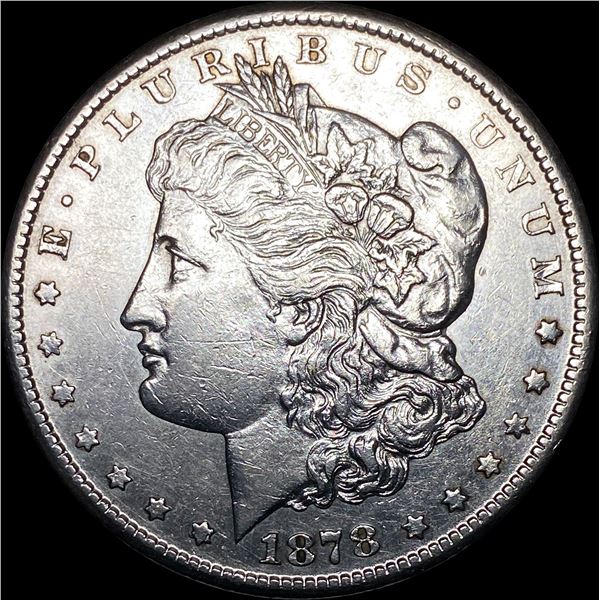 1878-CC Silver Morgan Dollar CLOSELY UNCIRCULATED