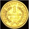 Image 2 : 1850-C Gold $1 Liberty Head LIGHTLY CIRCULATED