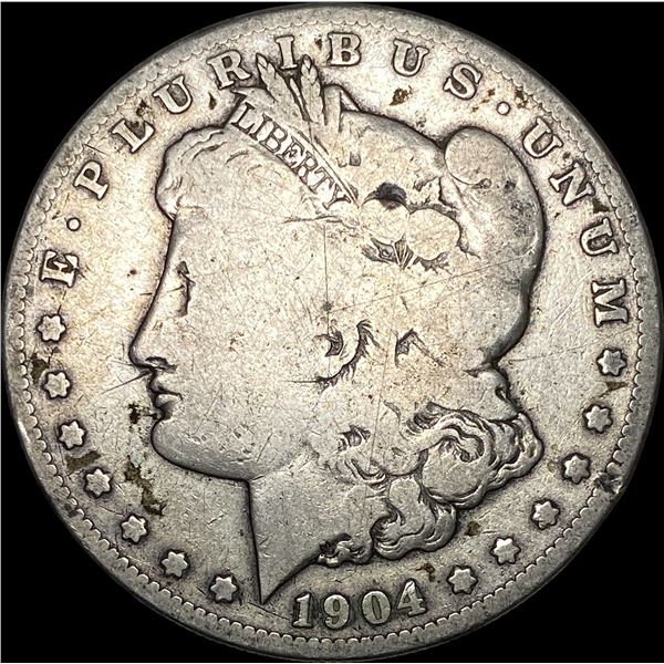 1904-S Silver Morgan Dollar NICELY CIRCULATED