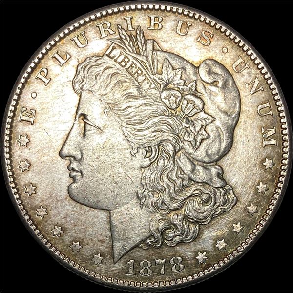 1878-S Silver Morgan Dollar CLOSELY UNCIRCULATED