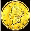 Image 1 : 1849 Gold $1 Type 1 CHOICE AU