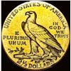 Image 2 : 1914 Indian Head Gold $2.5 Quarter Eagle NICELY CIRCULATED