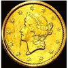 Image 1 : 1851 Gold $1 Type 1 HIGH GRADE