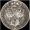 Image 2 : 1899 Silver Florin (Two Shillings) LIGHTLY CIRCULATED