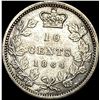 Image 2 : 1864 New Brunswick Silver 10 Cents CLOSELY UNCIRCULATED