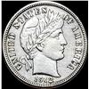 Image 1 : 1912-S Silver Barber Dime CLOSELY UNCIRCULATED