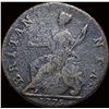 Image 2 : 1775 Great Britain Copper Halfpenny NICELY CIRCULATED