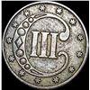 Image 2 : 1851 Silver Three-Cent Piece NEARLY UNCIRCULATED