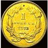 Image 2 : 1873 Gold $1 Indian Head CLOSELY UNCIRCULATED