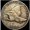 Image 1 : 1858 Copper-Nickel Flying Eagle Cent NICELY CIRCULATED