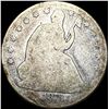 Image 1 : 1873-S Silver Half Dollar NICELY CIRCULATED