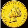 Image 1 : 1855 Gold $1 Indian Princess Head Type 2 NEARLY UNCIRCULATED