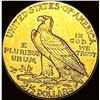 Image 2 : 1912 Indian Head $2.5 Gold Quarter Eagle CLOSELY UNCIRCULATED