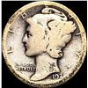 Image 1 : 1921-D Silver Mercury Dime NICELY CIRCULATED