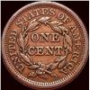 Image 2 : 1853 Braided Hair Large Cent CLOSELY UNCIRCULATED