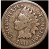 Image 1 : 1868 Indian Head Cent NICELY CIRCULATED
