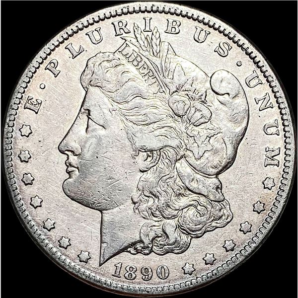 1890-CC Silver Morgan Dollar NEARLY UNCIRCULATED