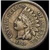Image 1 : 1860 Copper-Nickel Indian Head Cent ABOUT UNCIRCULATED