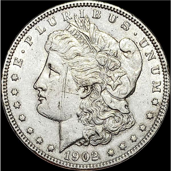 1902 Silver Morgan Dollar CLOSELY UNCIRCULATED