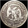 Image 2 : 1878-S Silver Trade Dollar NICELY CIRCULATED