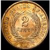 Image 2 : 1864 Bronze Two-Cent Piece CLOSELY UNCIRCULATED