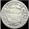 Image 2 : 1857 Seated Liberty Half Dime LIGHTLY CIRCULATED