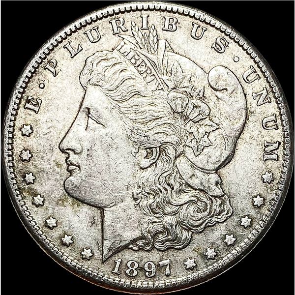 1897-S Silver Morgan Dollar CLOSELY UNCIRCULATED