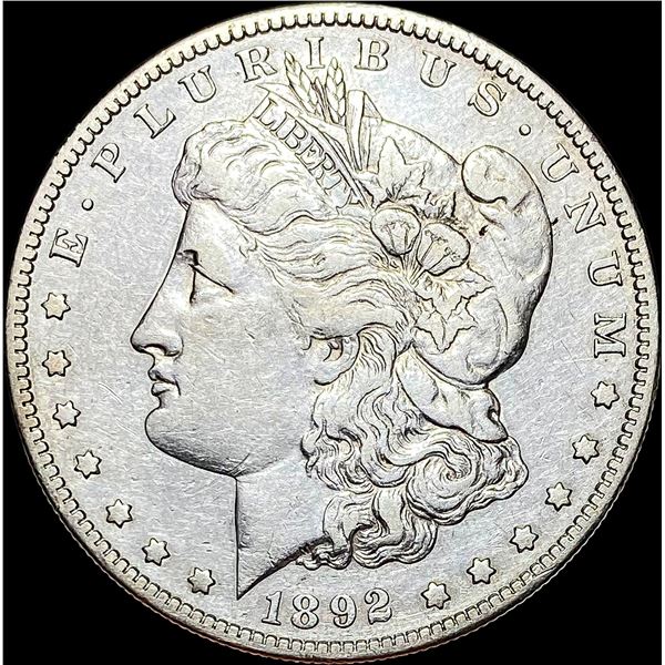 1892-S Silver Morgan Dollar NEARLY UNCIRCULATED