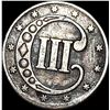 Image 2 : 1853 Silver Three-Cent Piece LIGHTLY CIRCULATED