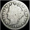 Image 1 : 1886 Liberty Head Nickel NICELY CIRCULATED