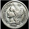 Image 1 : 1888 Nickel Three-Cent Piece CLOSELY UNCIRCULATED