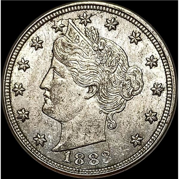 1883 Liberty Head Nickel (No Cents) CHOICE AU