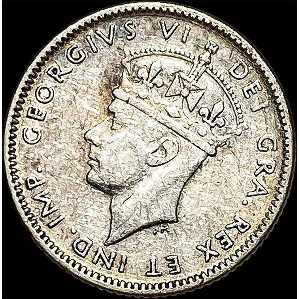 1944 Newfoundland Silver 10 Cents CLOSELY UNCIRCULATED