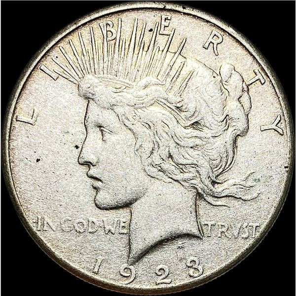 1923-S Silver Peace Dollar LIGHTLY CIRCULATED