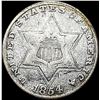 Image 1 : 1854 Silver Three-Cent Piece LIGHTLY CIRCULATED
