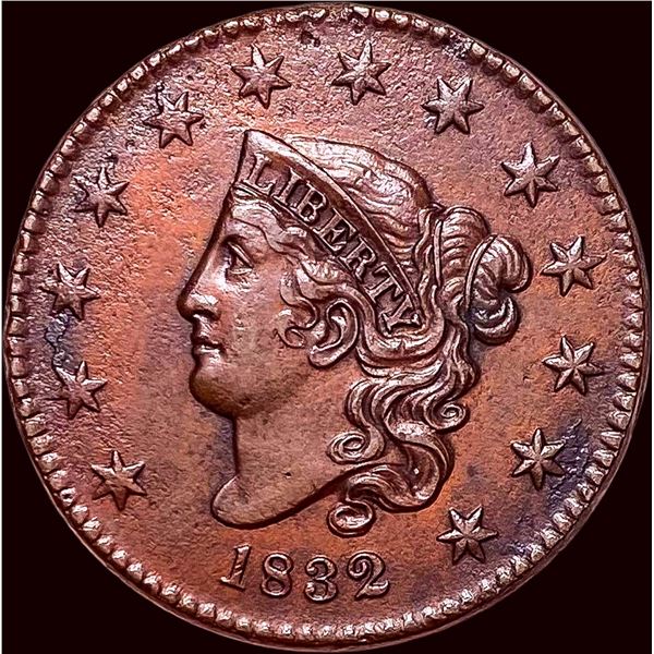 1832 Coronet Head Large Cent HIGH GRADE