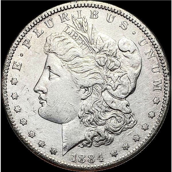 1884-S Silver Morgan Dollar CLOSELY UNCIRCULATED