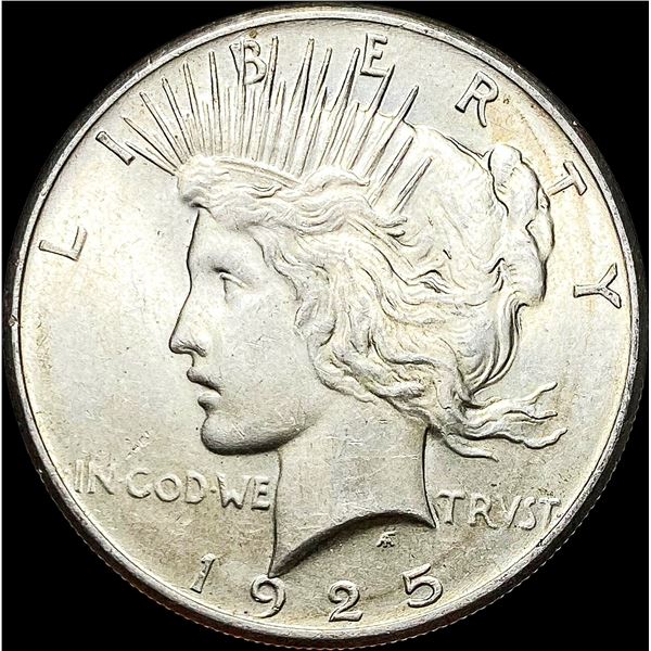 1925 Silver Peace Dollar UNCIRCULATED