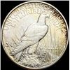 Image 2 : 1921 Silver Peace Dollar CLOSELY UNCIRCULATED