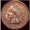 Image 1 : 1864 Bronze Indian Head Cent CLOSELY UNCIRCULATED